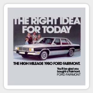 1980 FORD FAIRMONT - advert Magnet